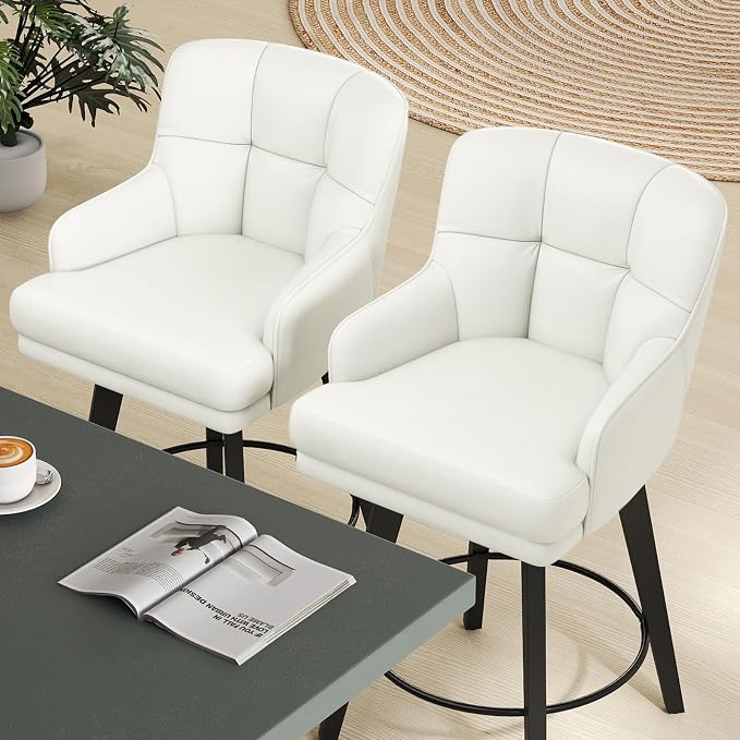 White- Faux Leather