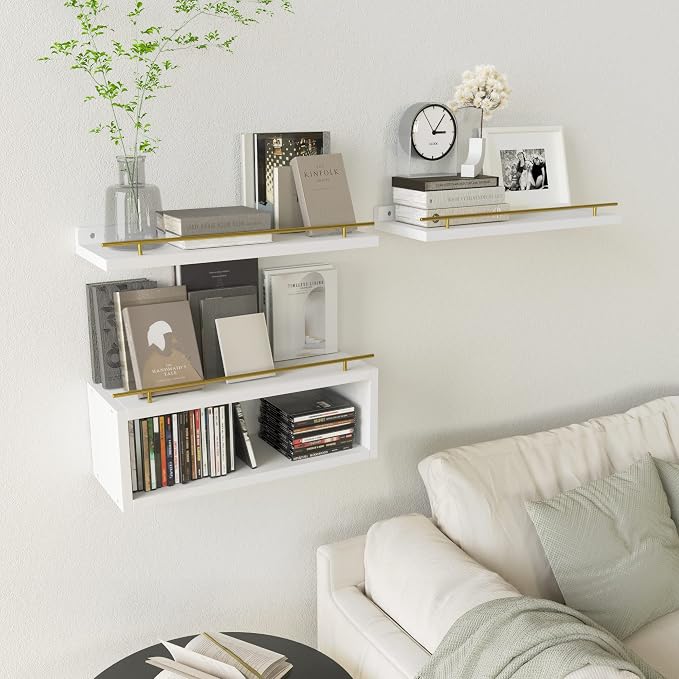 Gold & White