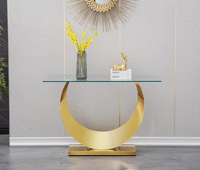 Gold - Console Table (Moon Base)