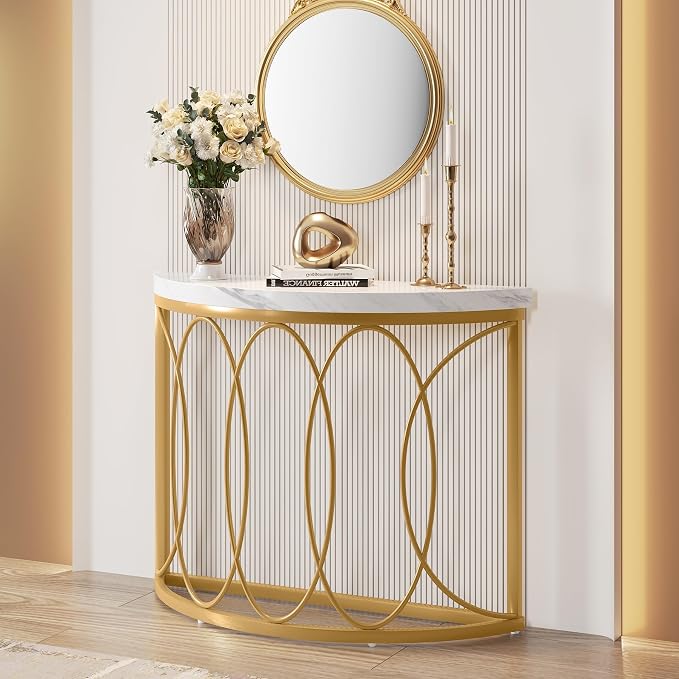 White & Gold
