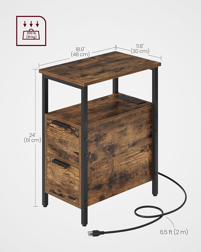 Rustic Brown + Ink Black