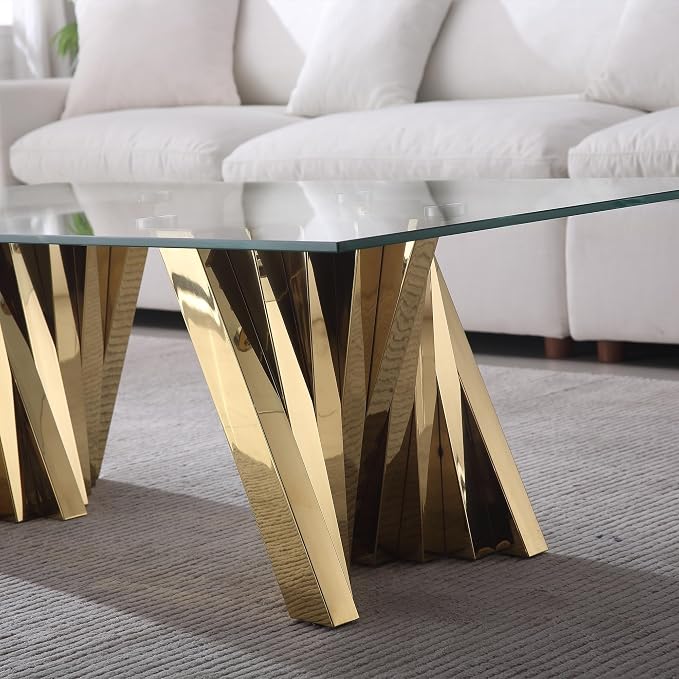 Gold Coffee Table