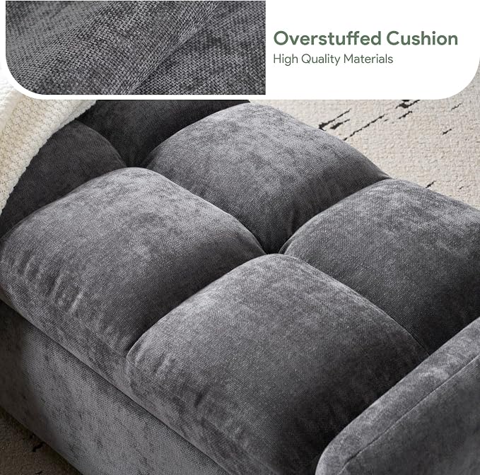 Chenille-dark Grey