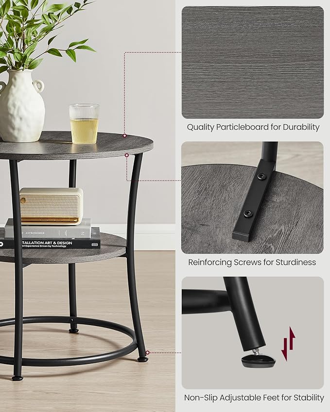 Misty Gray + Ink Black