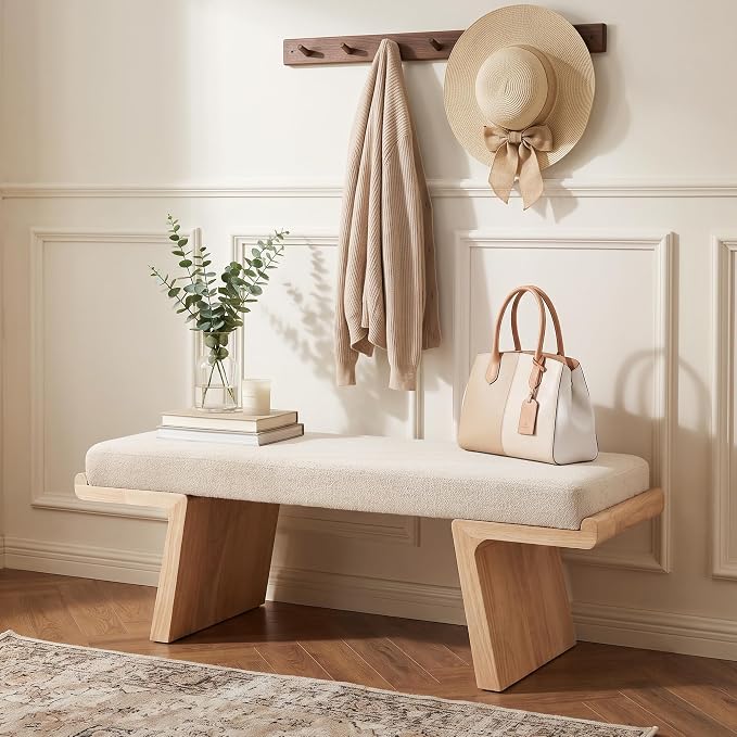 Beige + Natural Wood