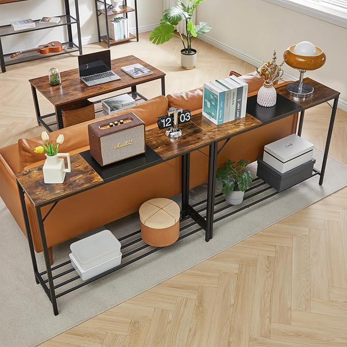 Rustic Brown and Black