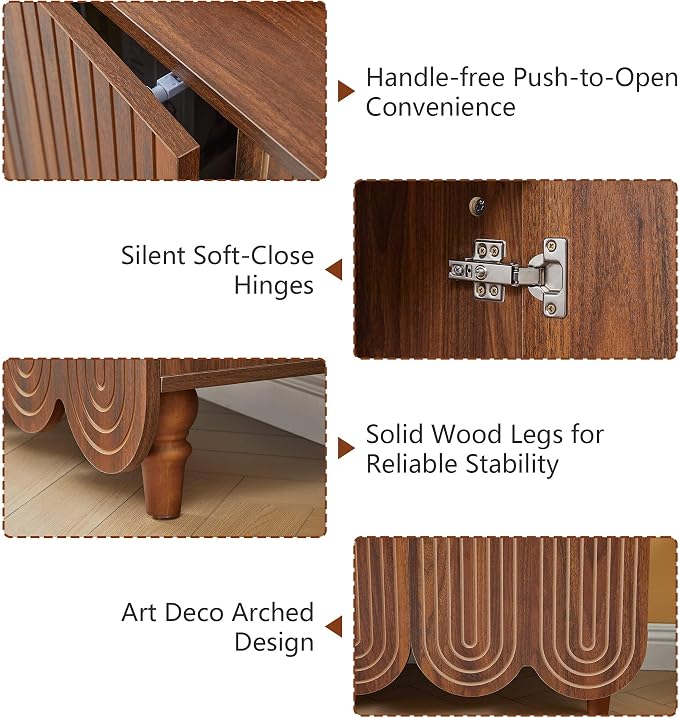 Walnut 1 Pack-3 Door