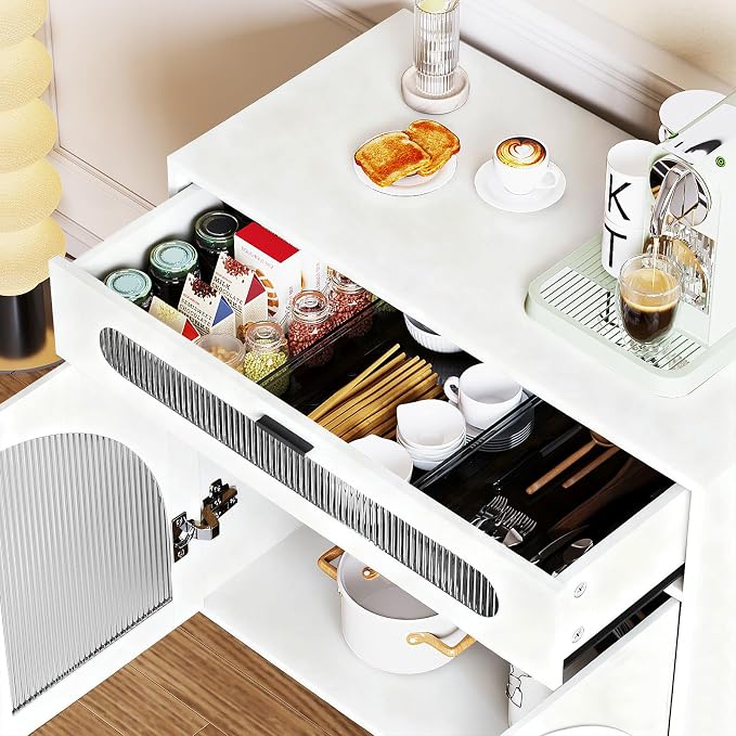 Sideboard W/Drawers_white