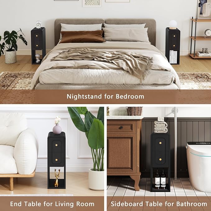 2drawers-black-2pcs