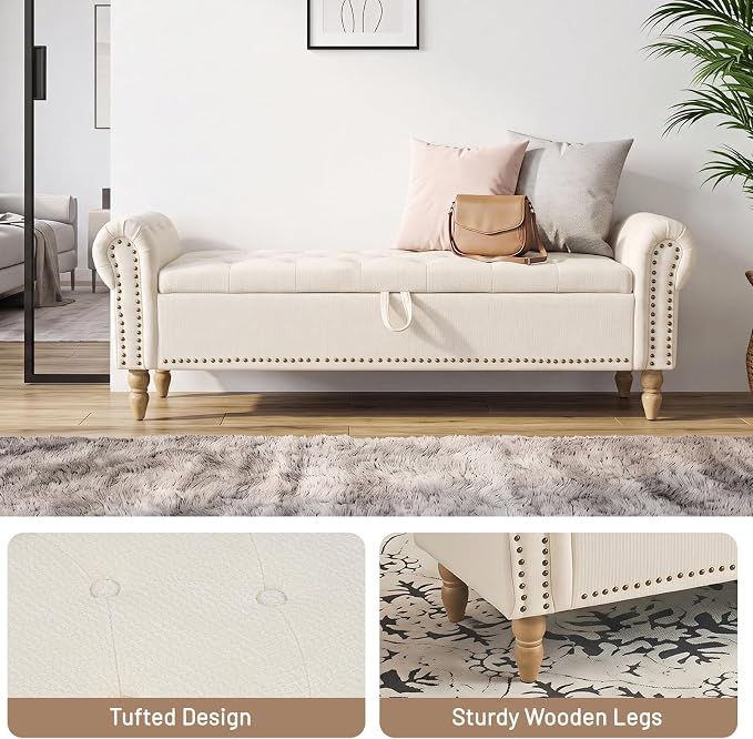 Beige-chenille