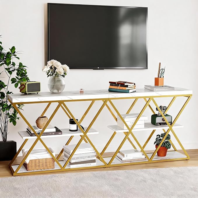 White + X-shaped