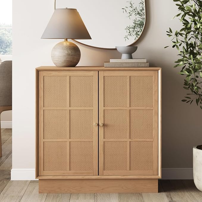 Raw Oak/Rattan