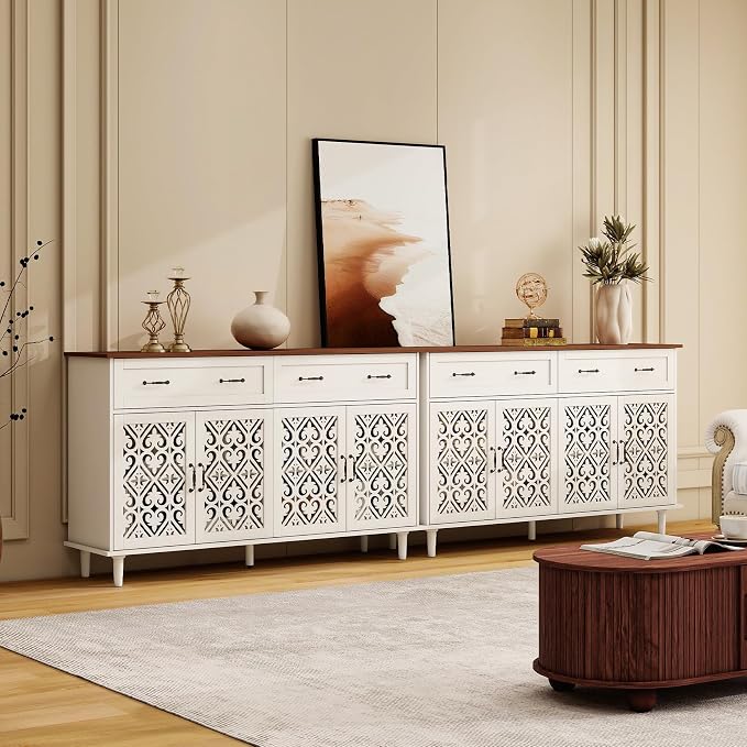 White Buffet - 1 Pcs