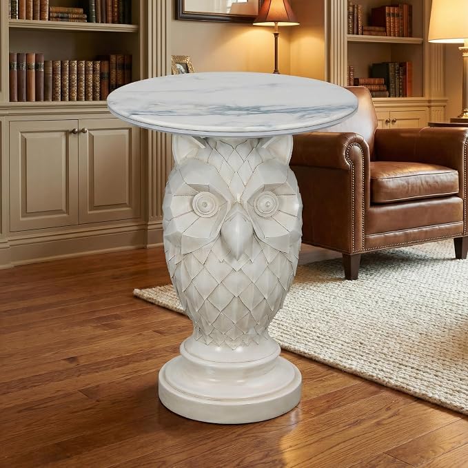 Owl Table White