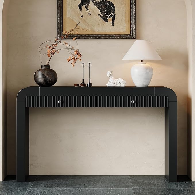 Black 2 Drawers