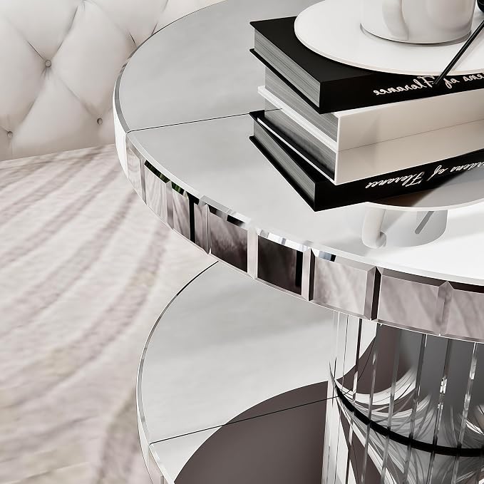 Silver Mirrored