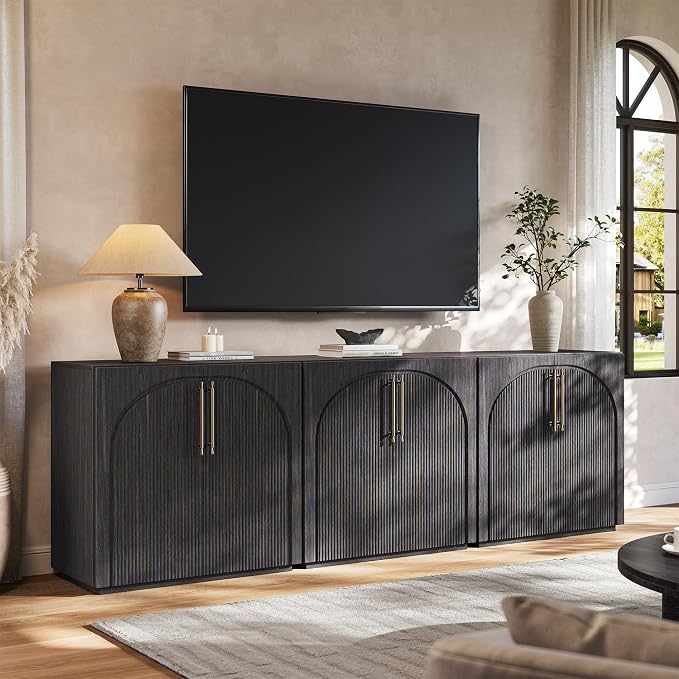 Dark Walnut-fluted Doors