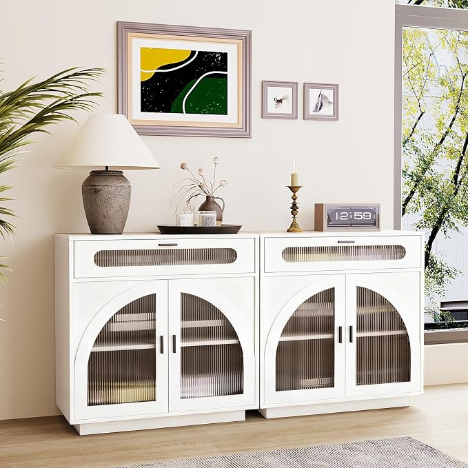 Sideboard W/Drawers_white