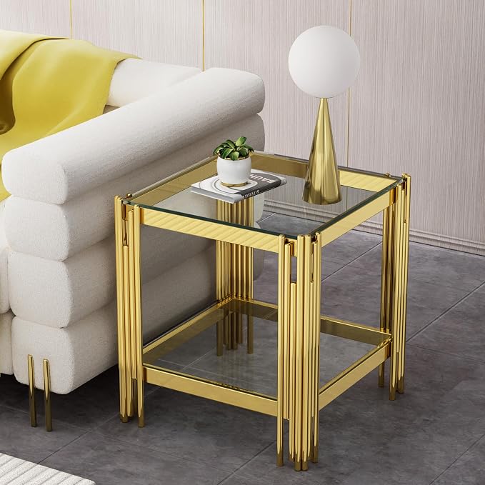 Gold, End Table
