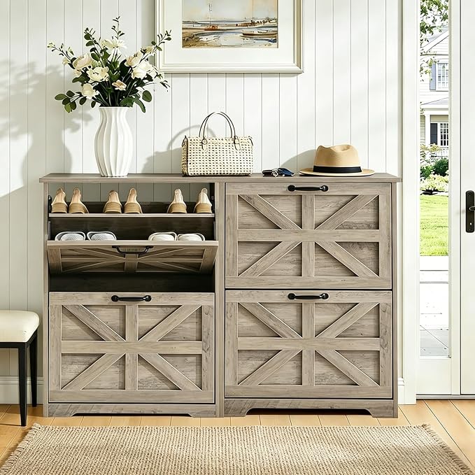 Gray(free Random Shoe Stool)