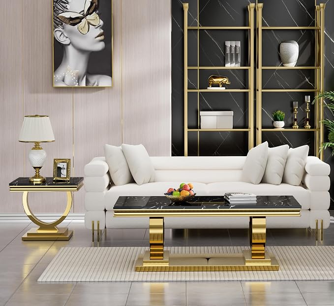 Black & Gold - Coffee Table