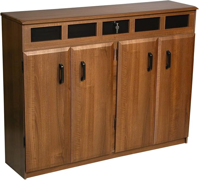 Walnut-finish