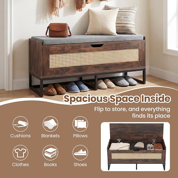 Rustic Brown & Black