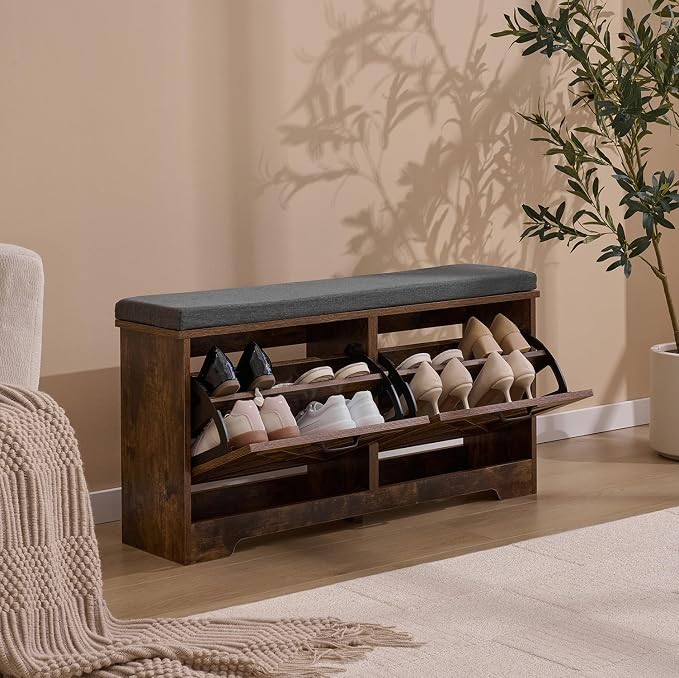 Brown-2 Flip Drawers