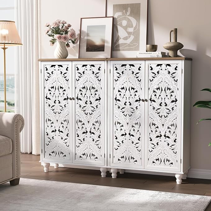 Distressed White Tall