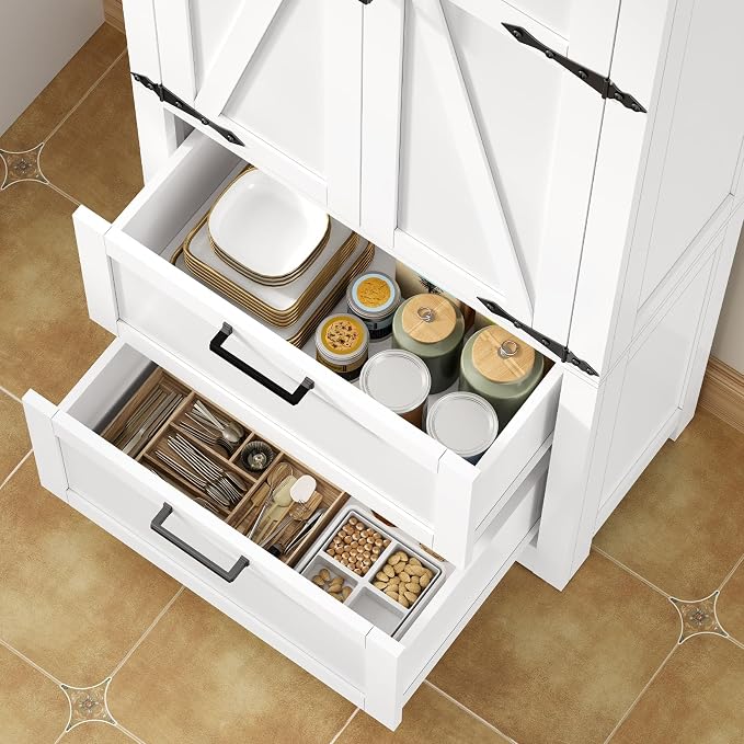 White,2drawers