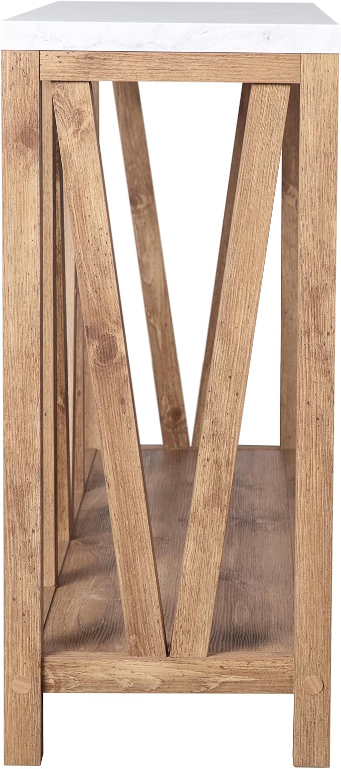 Warm Oak/Marble