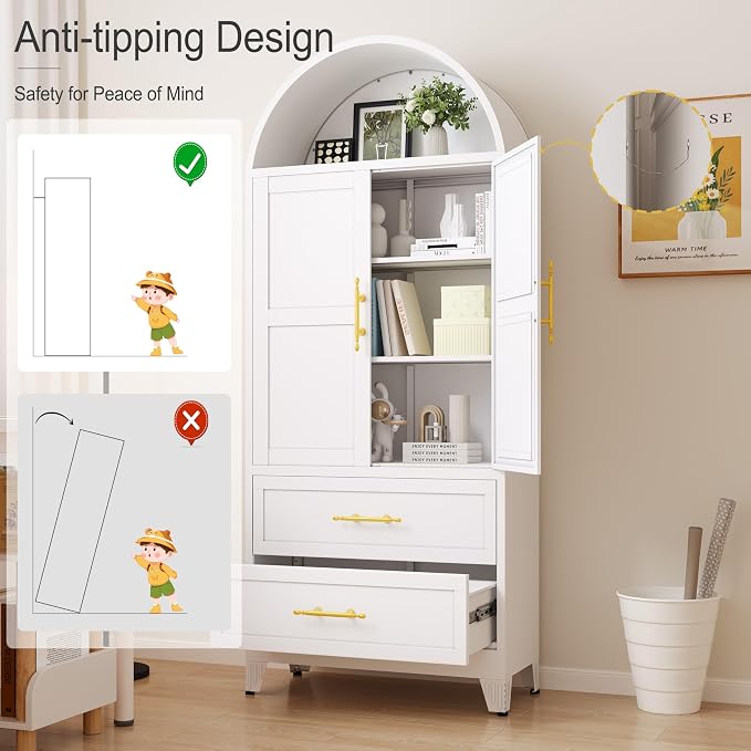 White-drawer