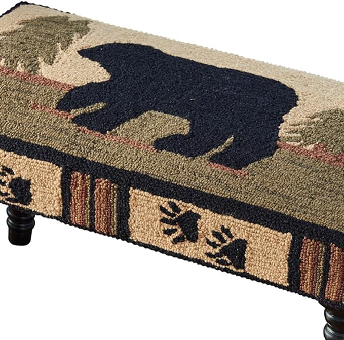 Adirondack Bear Bench