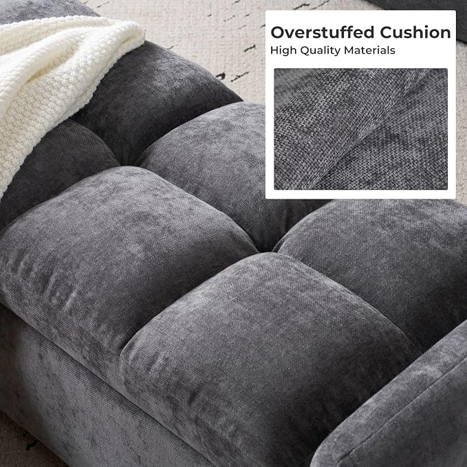 Chenille-dark Grey