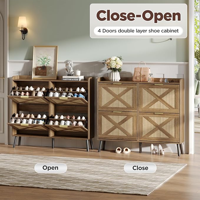 Rustic Oak Rattan