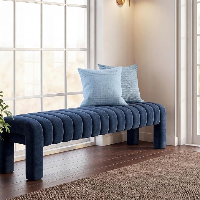 Blue Chenille