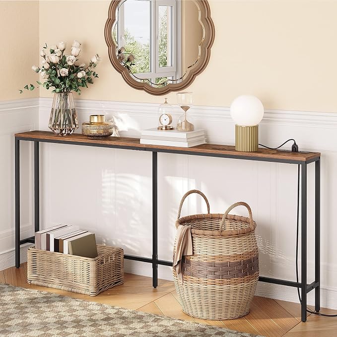 Rustic Brown, Black