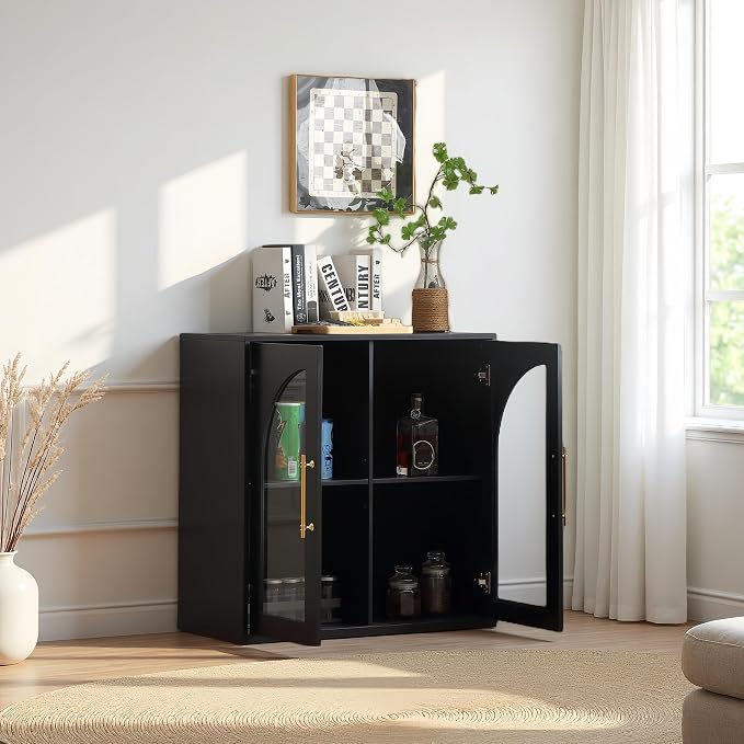 Arched Glass-black