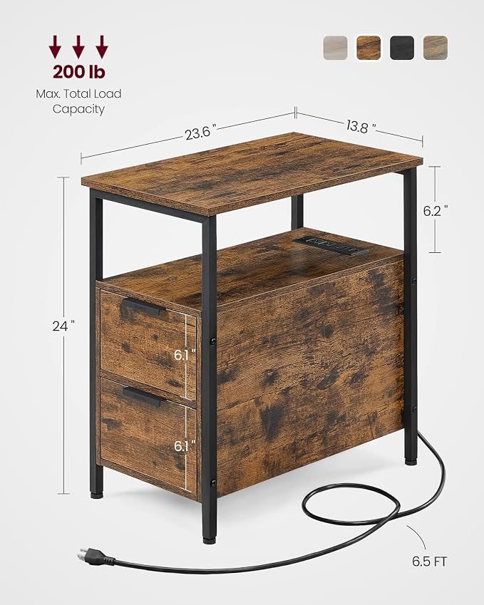 Rustic Brown + Ink Black