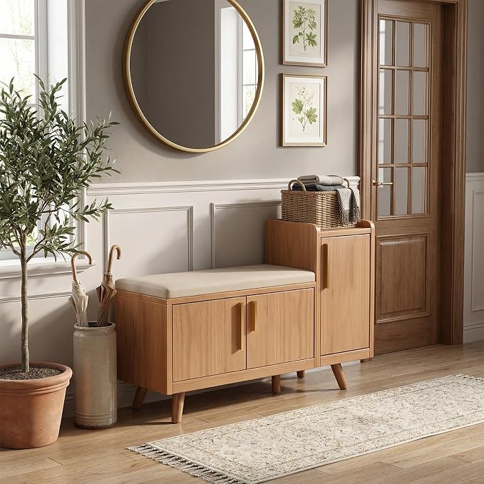 Wood Color-right Cabinet