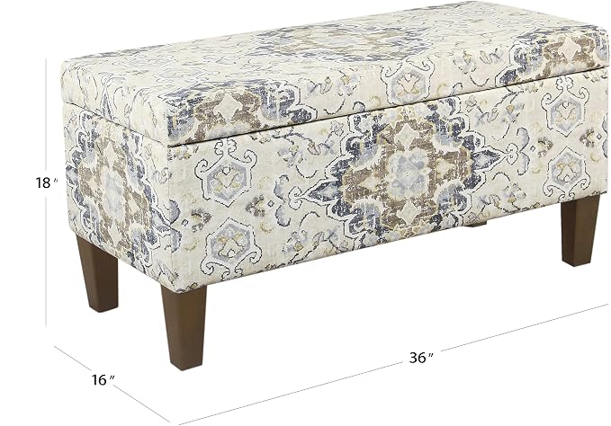 Antiqued Print Ebony and Cream