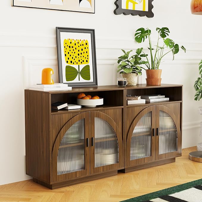 Sideboard W/Compartment_walnut