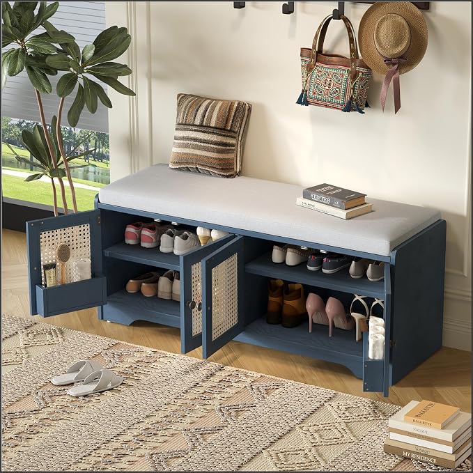 Double-door Storage: Navy