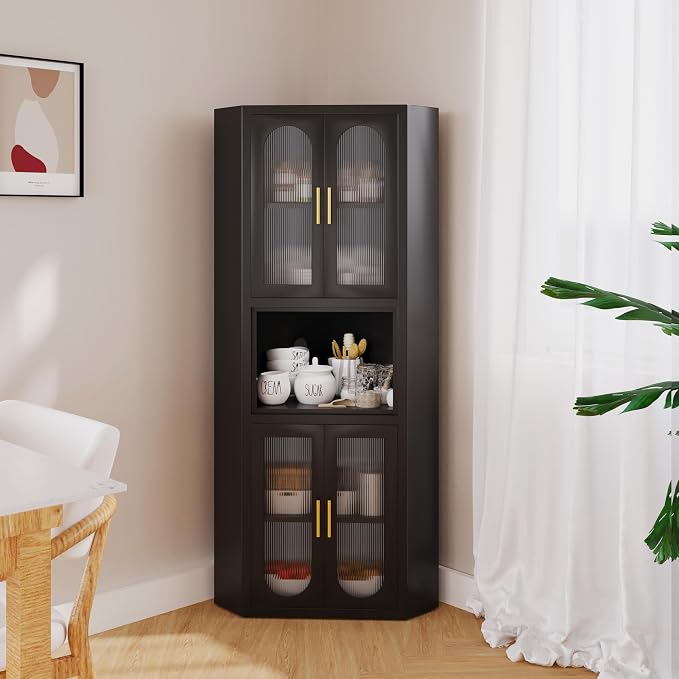Cornercabinet-black