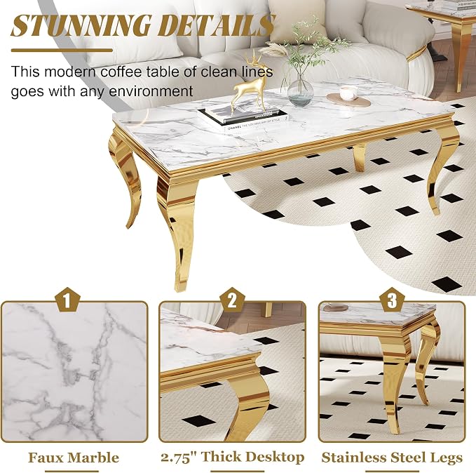 Gold-white