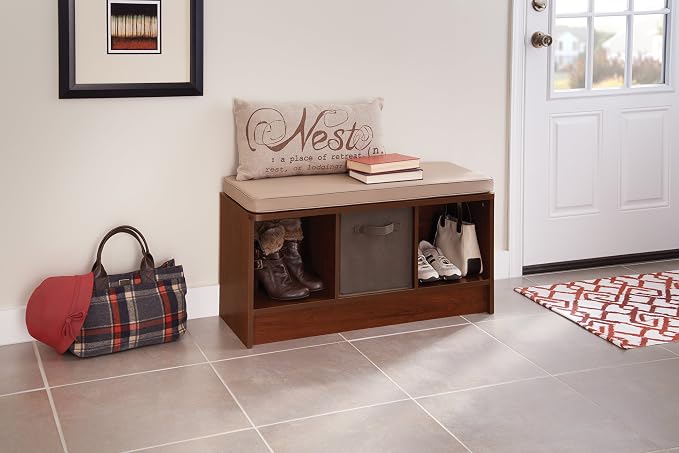 Dark Cherry With Tan Cushion