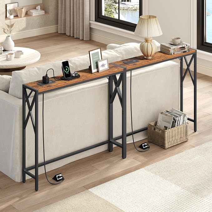 Rustic Brown, Black