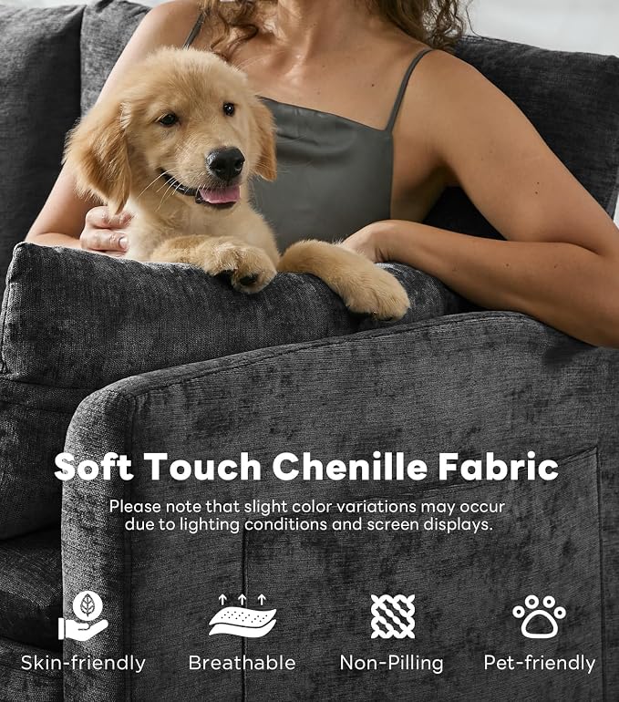 Chenille-dark Gray