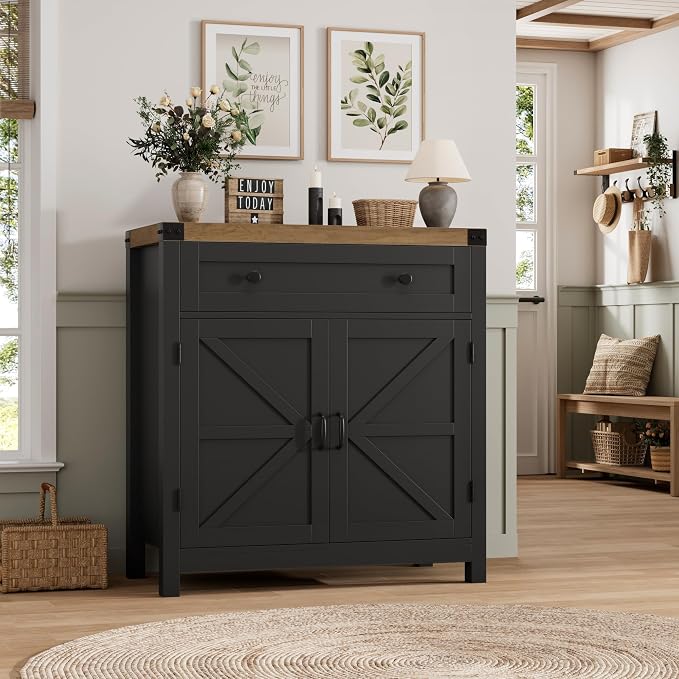 Black / Rustic Brown