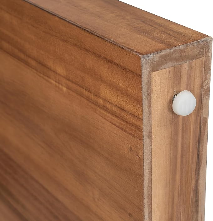 Brown 2 Drawers